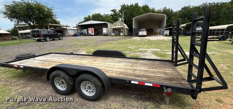 image for item DT6703 Shop built equipment trailer