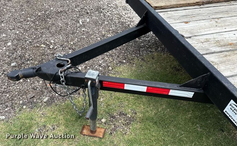 image for item DT6703 Shop built equipment trailer