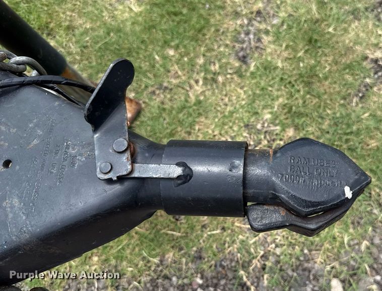 image for item DT6703 Shop built equipment trailer