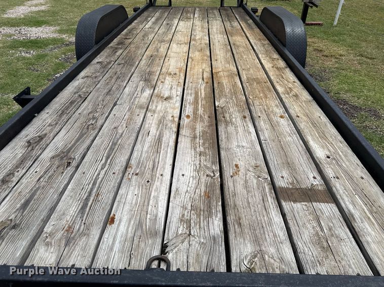 image for item DT6703 Shop built equipment trailer