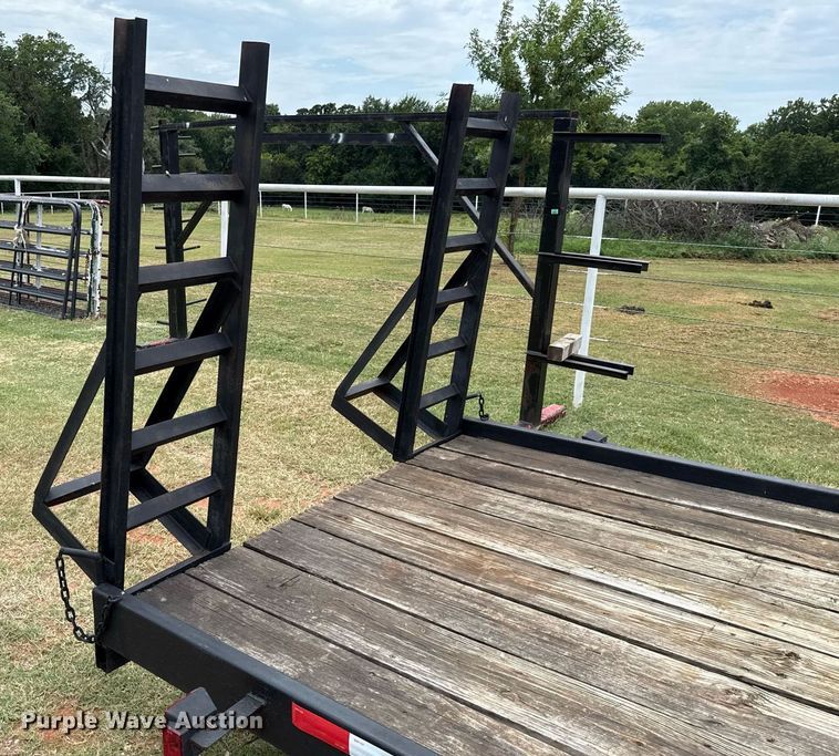 image for item DT6703 Shop built equipment trailer