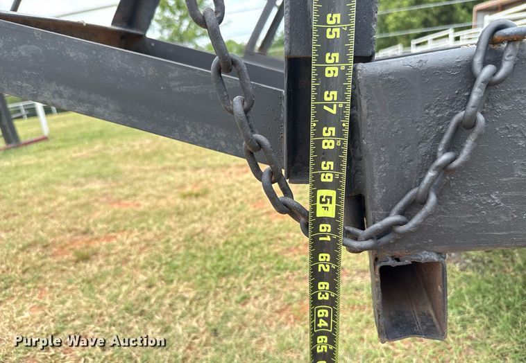 image for item DT6703 Shop built equipment trailer