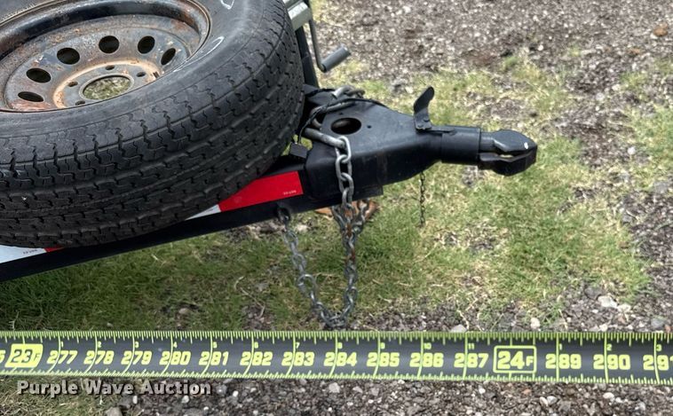 image for item DT6703 Shop built equipment trailer