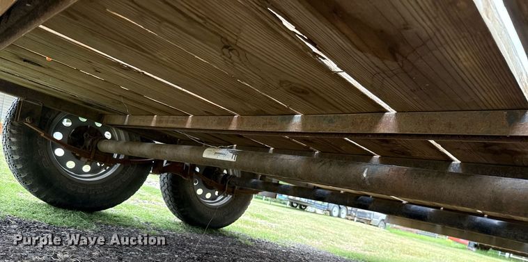 image for item DT6703 Shop built equipment trailer