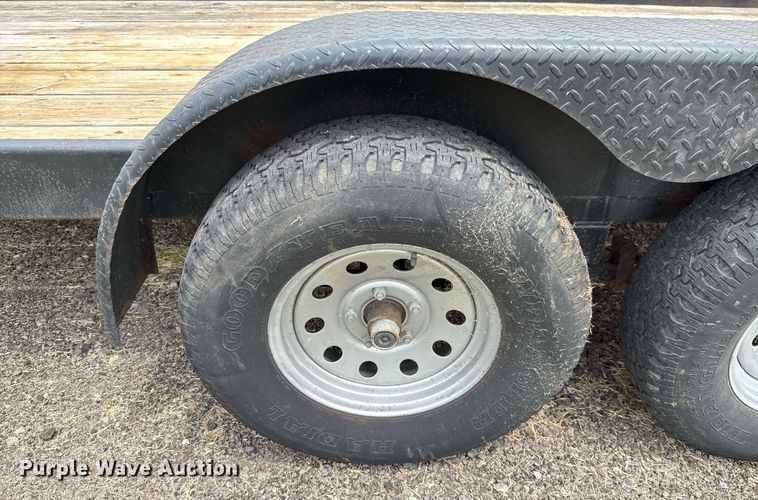 image for item DT6703 Shop built equipment trailer