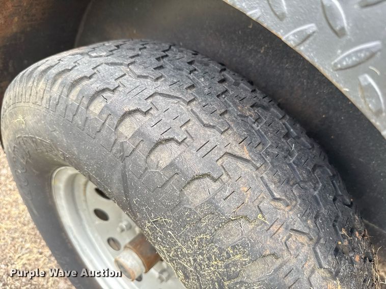 image for item DT6703 Shop built equipment trailer