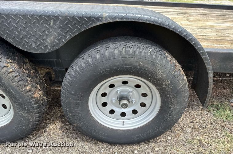 image for item DT6703 Shop built equipment trailer