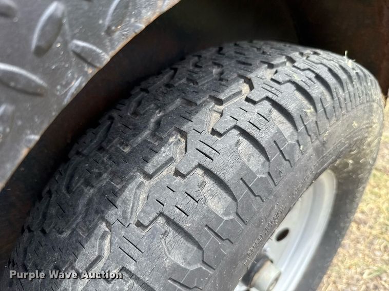 image for item DT6703 Shop built equipment trailer