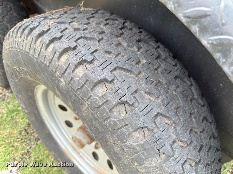 image for item DT6703 Shop built equipment trailer