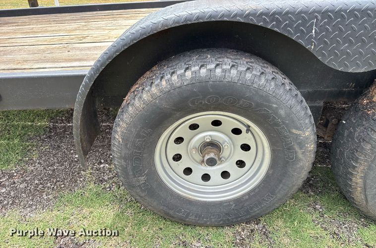 image for item DT6703 Shop built equipment trailer