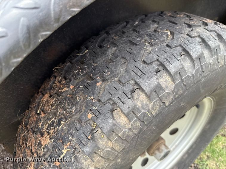 image for item DT6703 Shop built equipment trailer