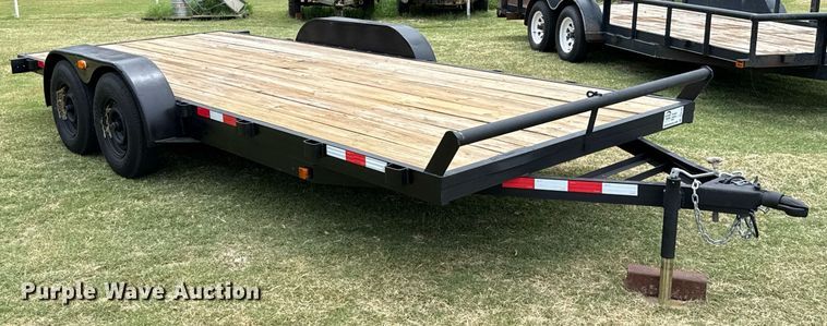 image for item DT6704 Shop built  equipment trailer