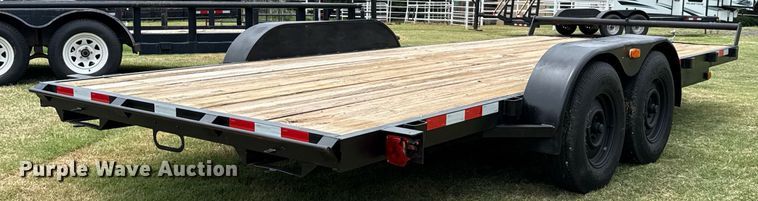 image for item DT6704 Shop built  equipment trailer