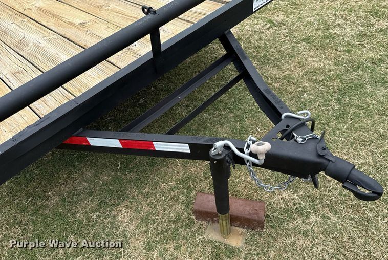 image for item DT6704 Shop built  equipment trailer