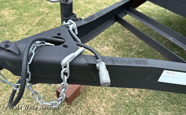 image for item DT6704 Shop built  equipment trailer