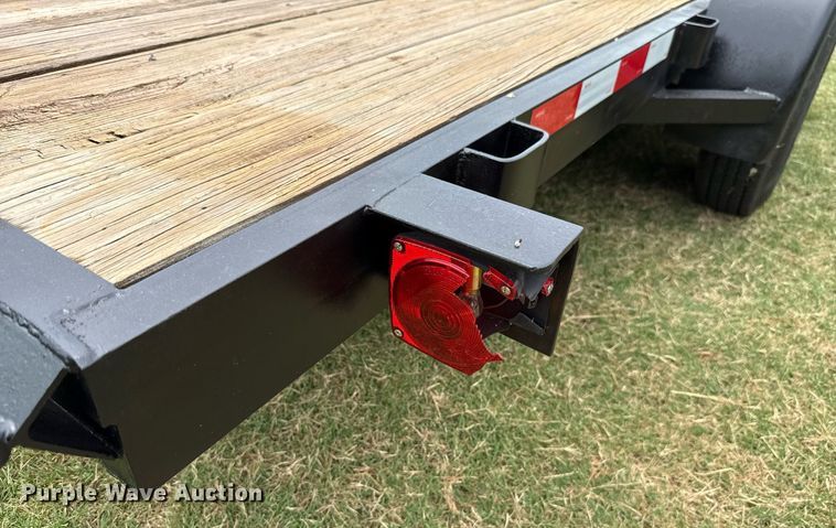 image for item DT6704 Shop built  equipment trailer