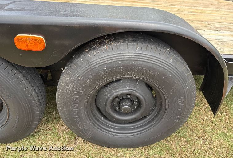 image for item DT6704 Shop built  equipment trailer