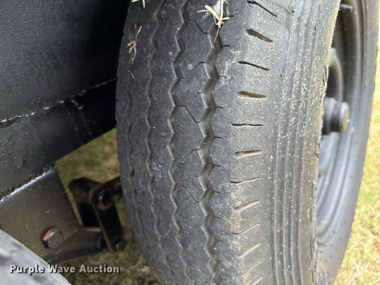 image for item DT6704 Shop built  equipment trailer