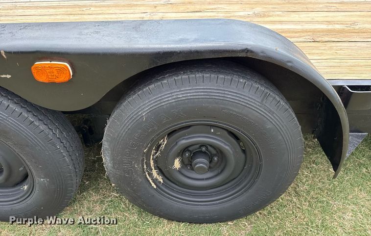 image for item DT6704 Shop built  equipment trailer