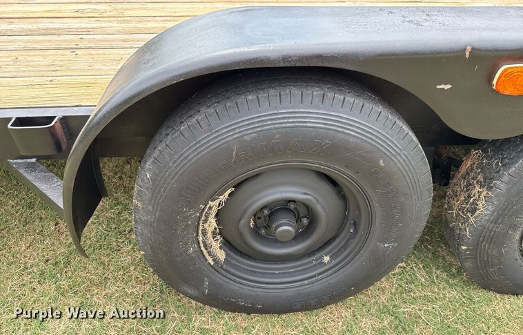 image for item DT6704 Shop built  equipment trailer