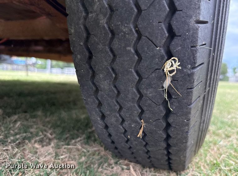 image for item DT6704 Shop built  equipment trailer