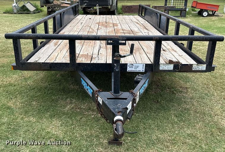 image for item DT6705 2012 Top Hat MP18X7-7E-C utility trailer