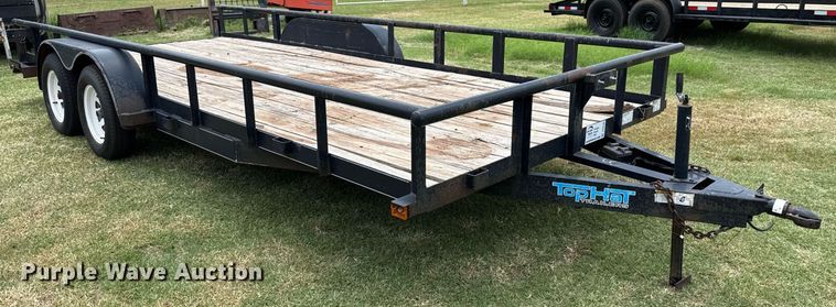 image for item DT6705 2012 Top Hat MP18X7-7E-C utility trailer