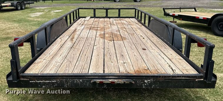 image for item DT6705 2012 Top Hat MP18X7-7E-C utility trailer