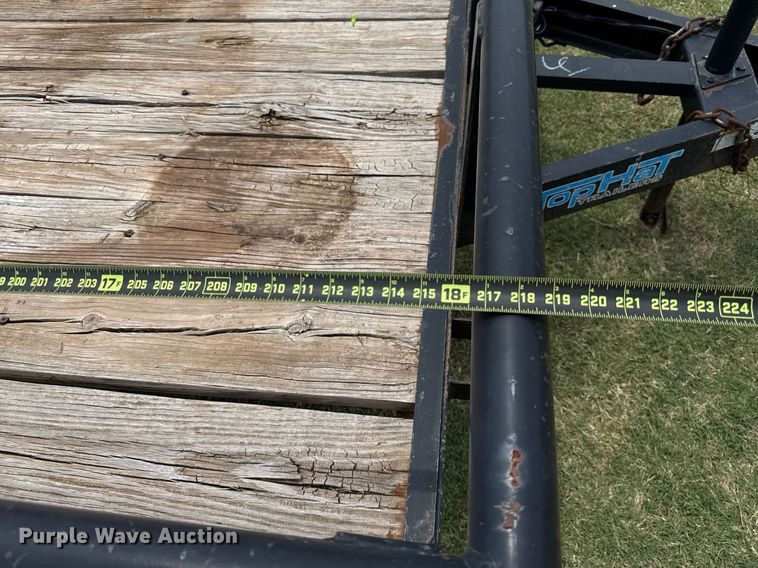 image for item DT6705 2012 Top Hat MP18X7-7E-C utility trailer