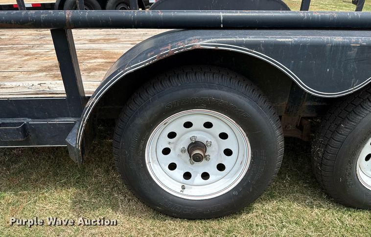 image for item DT6705 2012 Top Hat MP18X7-7E-C utility trailer