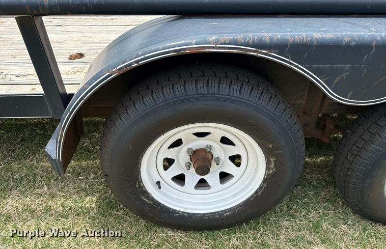 image for item DT6705 2012 Top Hat MP18X7-7E-C utility trailer