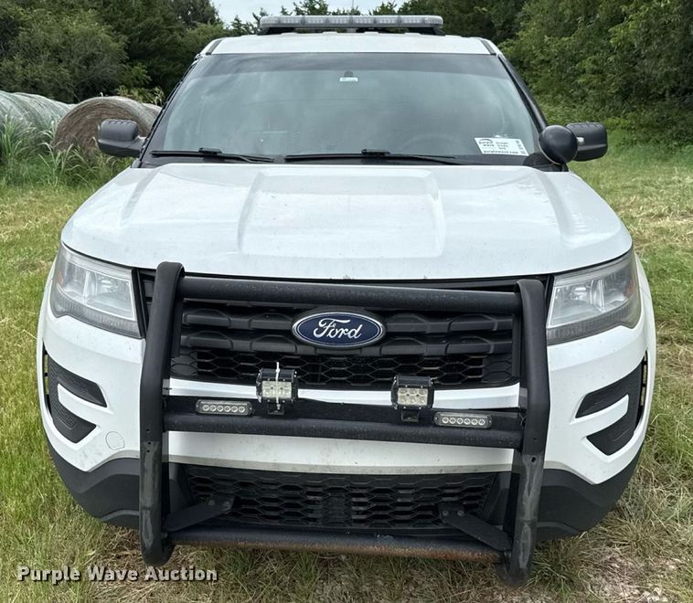 image for item DT6706 2016 Ford Explorer Police Interceptor SUV