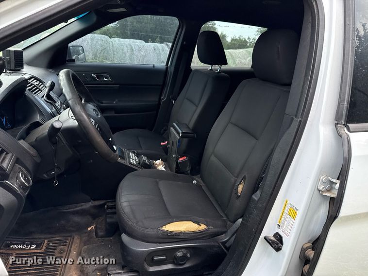 image for item DT6706 2016 Ford Explorer Police Interceptor SUV