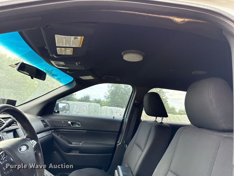 image for item DT6706 2016 Ford Explorer Police Interceptor SUV