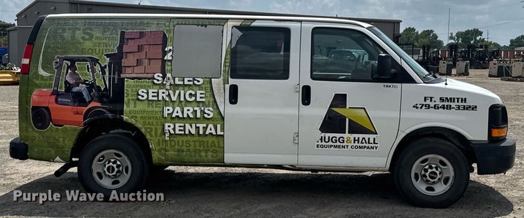 image for item DU9362 2015 GMC Savana G2500 van