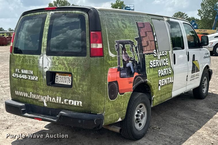 image for item DU9362 2015 GMC Savana G2500 van