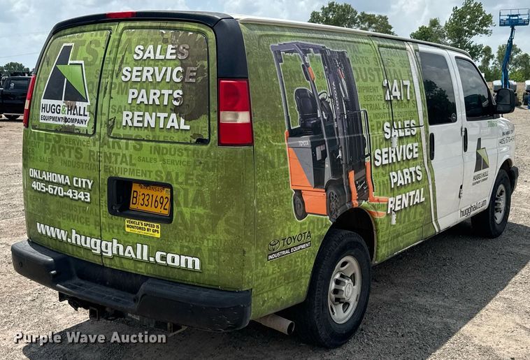 image for item DU9363 2014 Chevrolet Express 3500 van