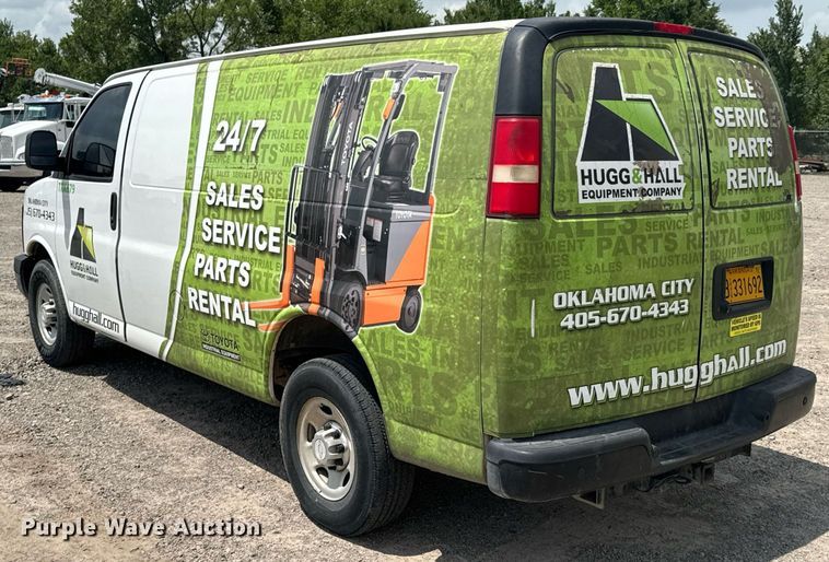 image for item DU9363 2014 Chevrolet Express 3500 van