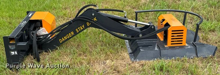 image for item DU9419 2024 LandHonor ABC-13-125A skid steer boom rotary mower