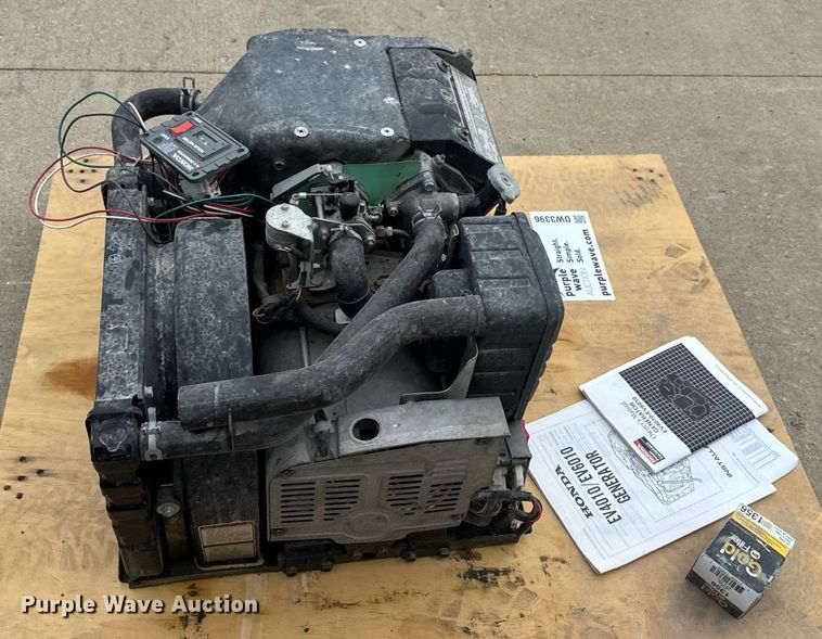 image for item DW3396 Honda EV6010 generator