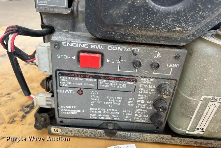 image for item DW3396 Honda EV6010 generator