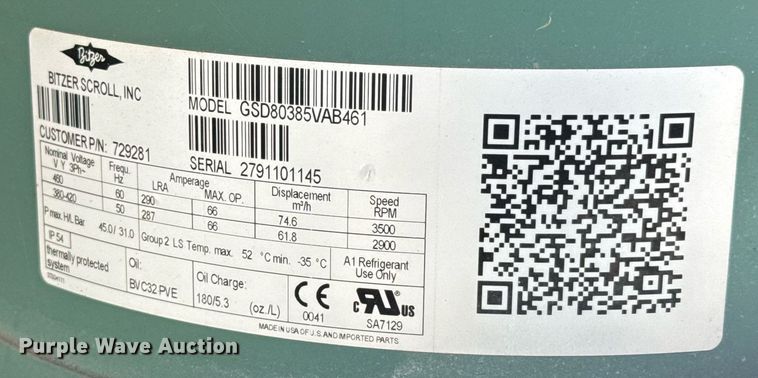 image for item DW5164 York AC unit