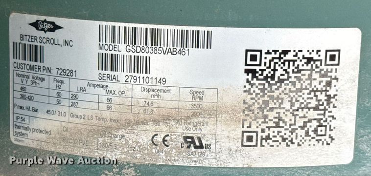 image for item DW5164 York AC unit