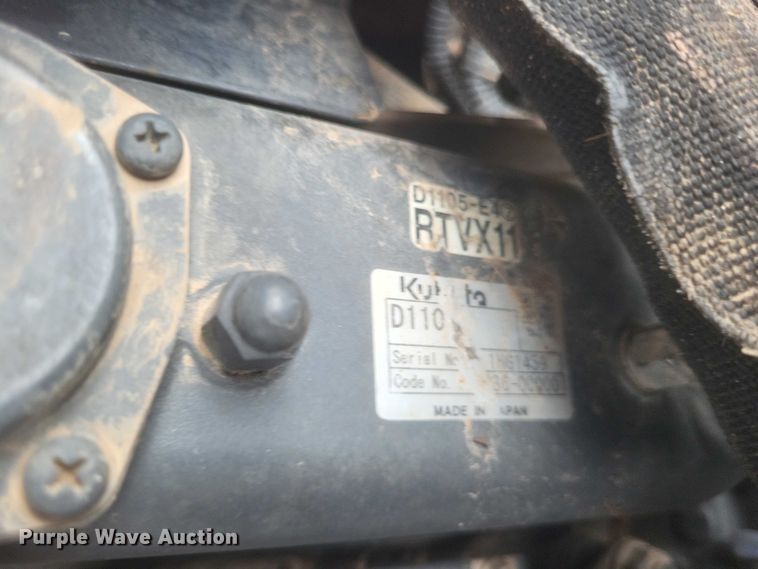 image for item DW7051 2017 Kubota RTV X1100C utility vehicle