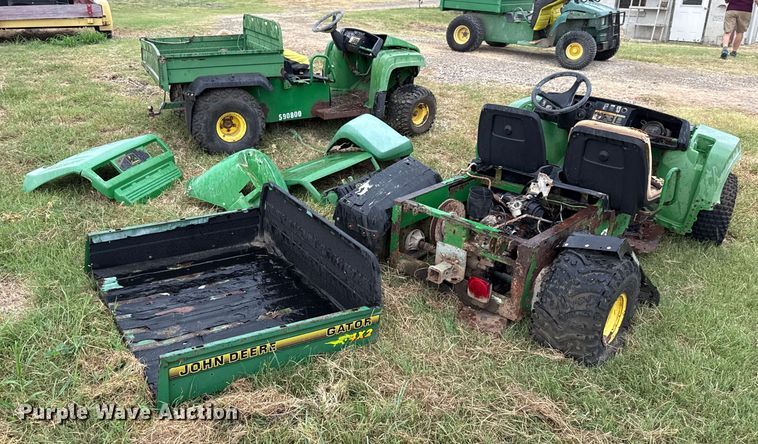 image for item DX5701 (2) John Deere Gator utility vehicles
