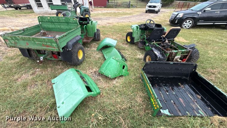 image for item DX5701 (2) John Deere Gator utility vehicles