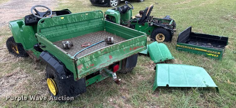 image for item DX5701 (2) John Deere Gator utility vehicles