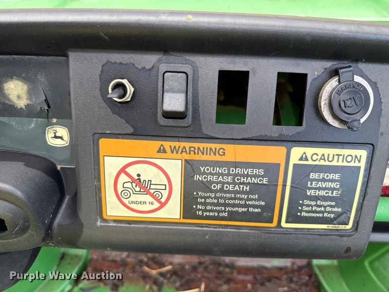 image for item DX5701 (2) John Deere Gator utility vehicles