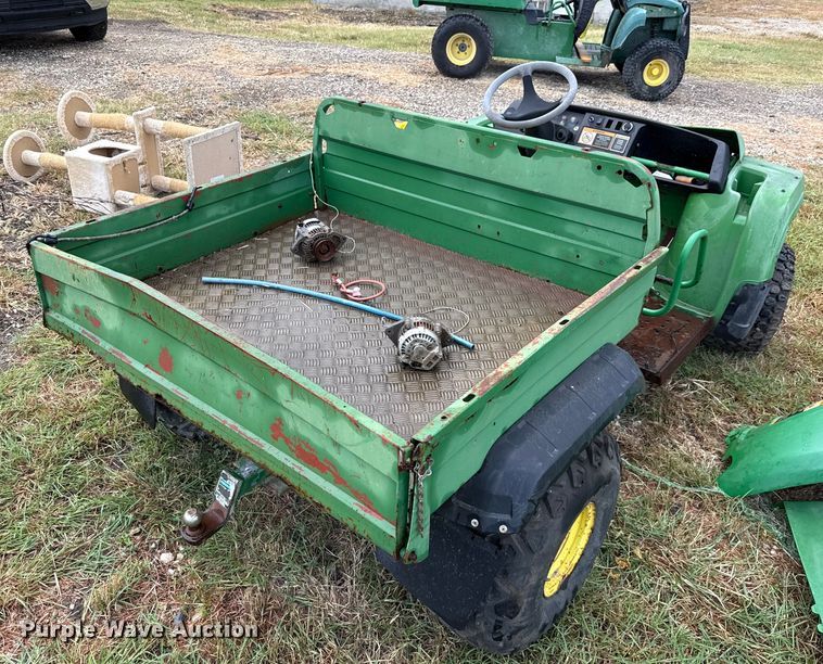 image for item DX5701 (2) John Deere Gator utility vehicles