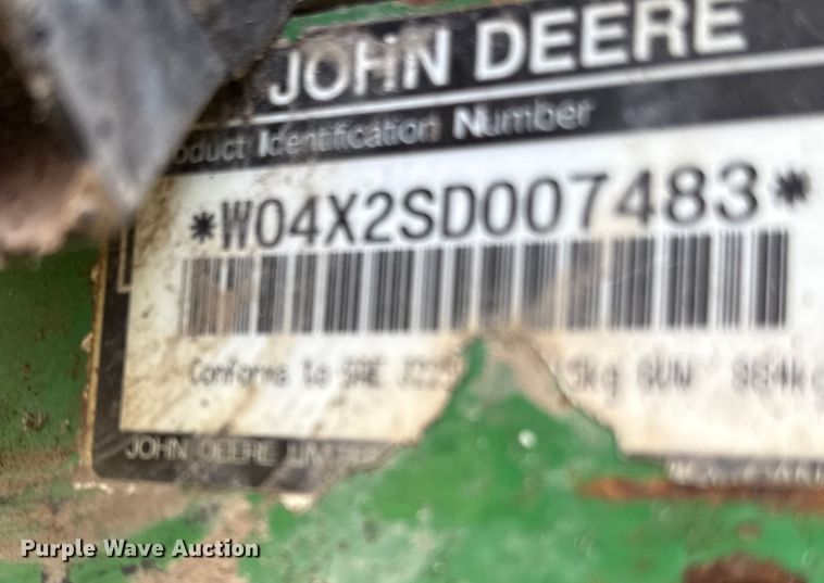 image for item DX5701 (2) John Deere Gator utility vehicles